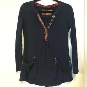 Anthropologie tunic top